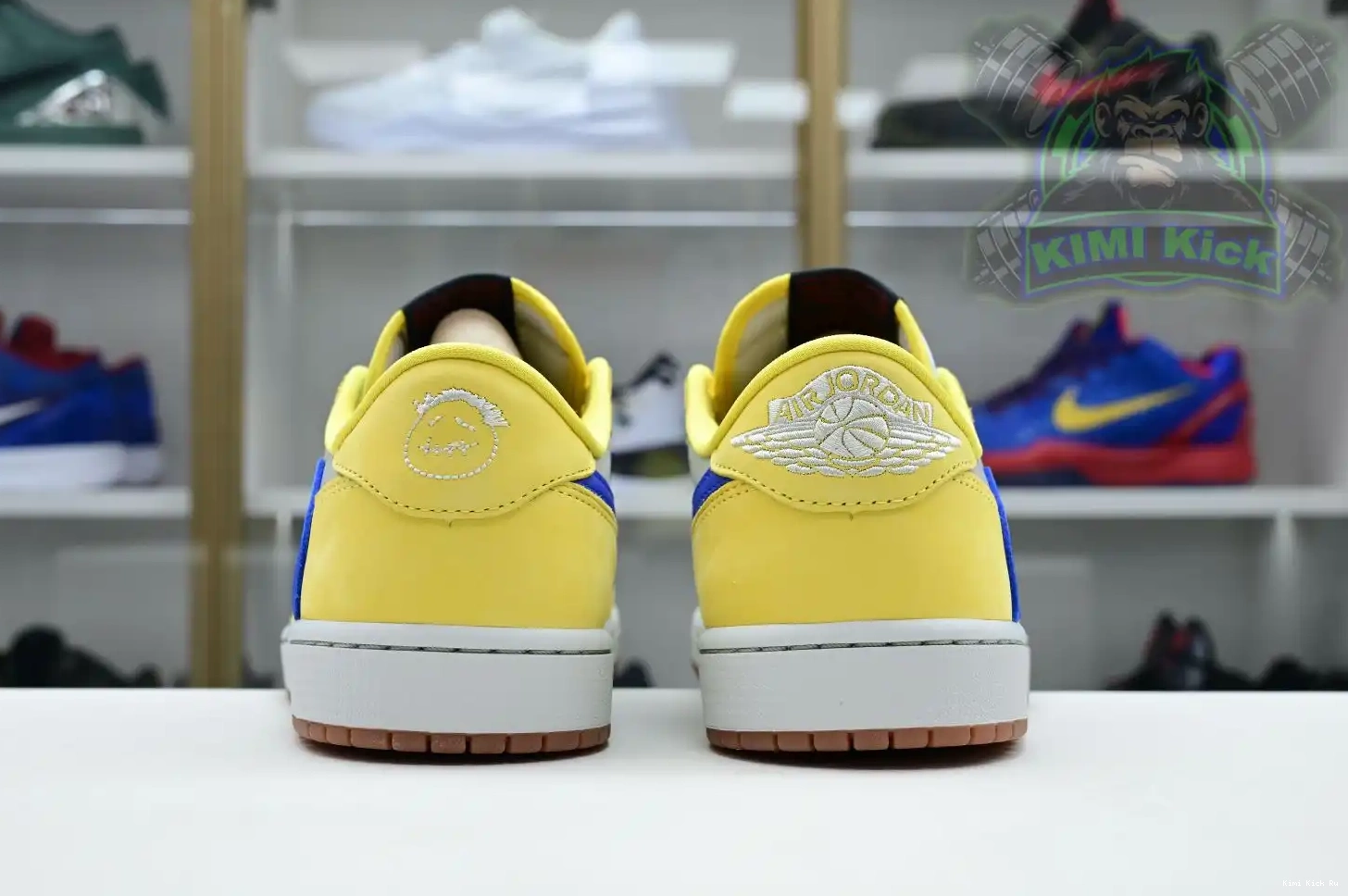 Canary 1Low Travis x Kimikick Scott Jordan Jordan Air 0717